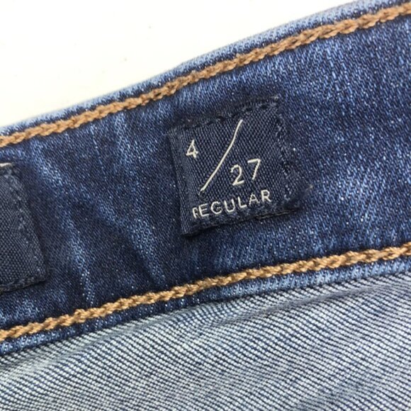 LUCKY BRAND MID-RISE SWEET STRAIGHT LEG JEANS 4/27x31 🍀 - Picture 4 of 15